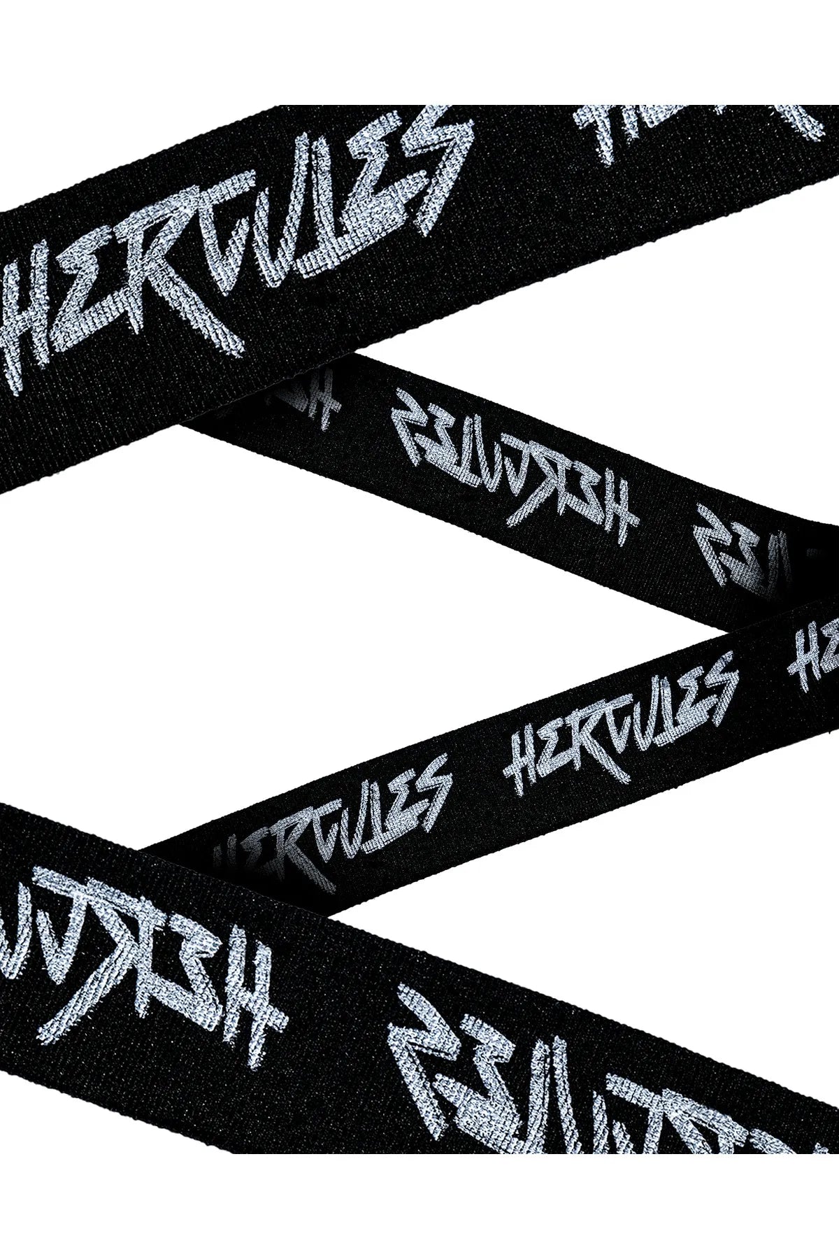 Profesyonel Siyah Baskılı Boks Bandajı - Hercules