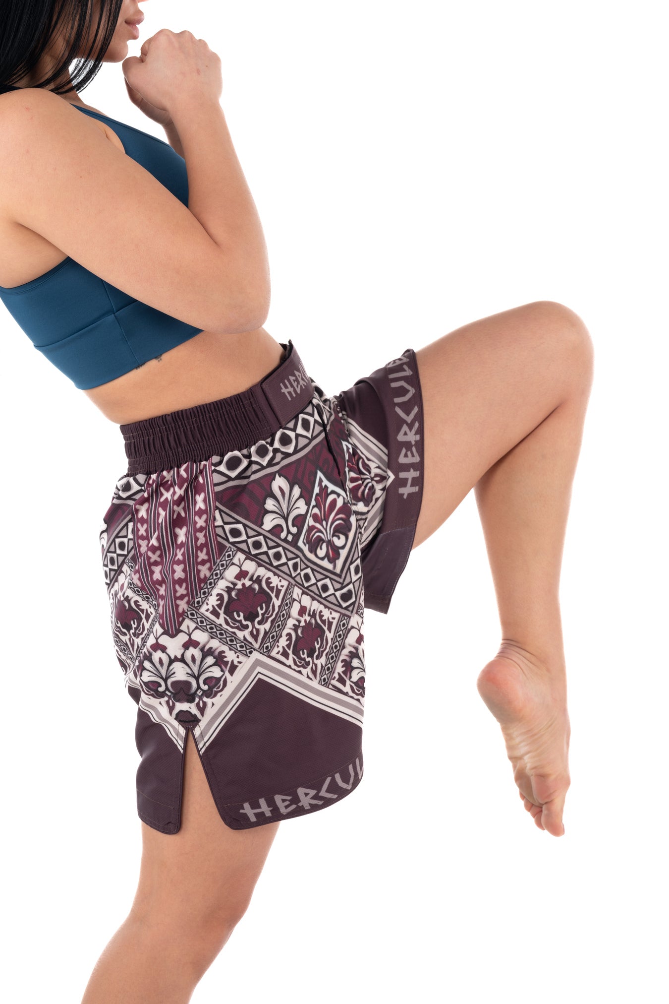 Gotik Desenli Dövüş, Antrenman, Fitness Ve Spor Şortu - Hercules