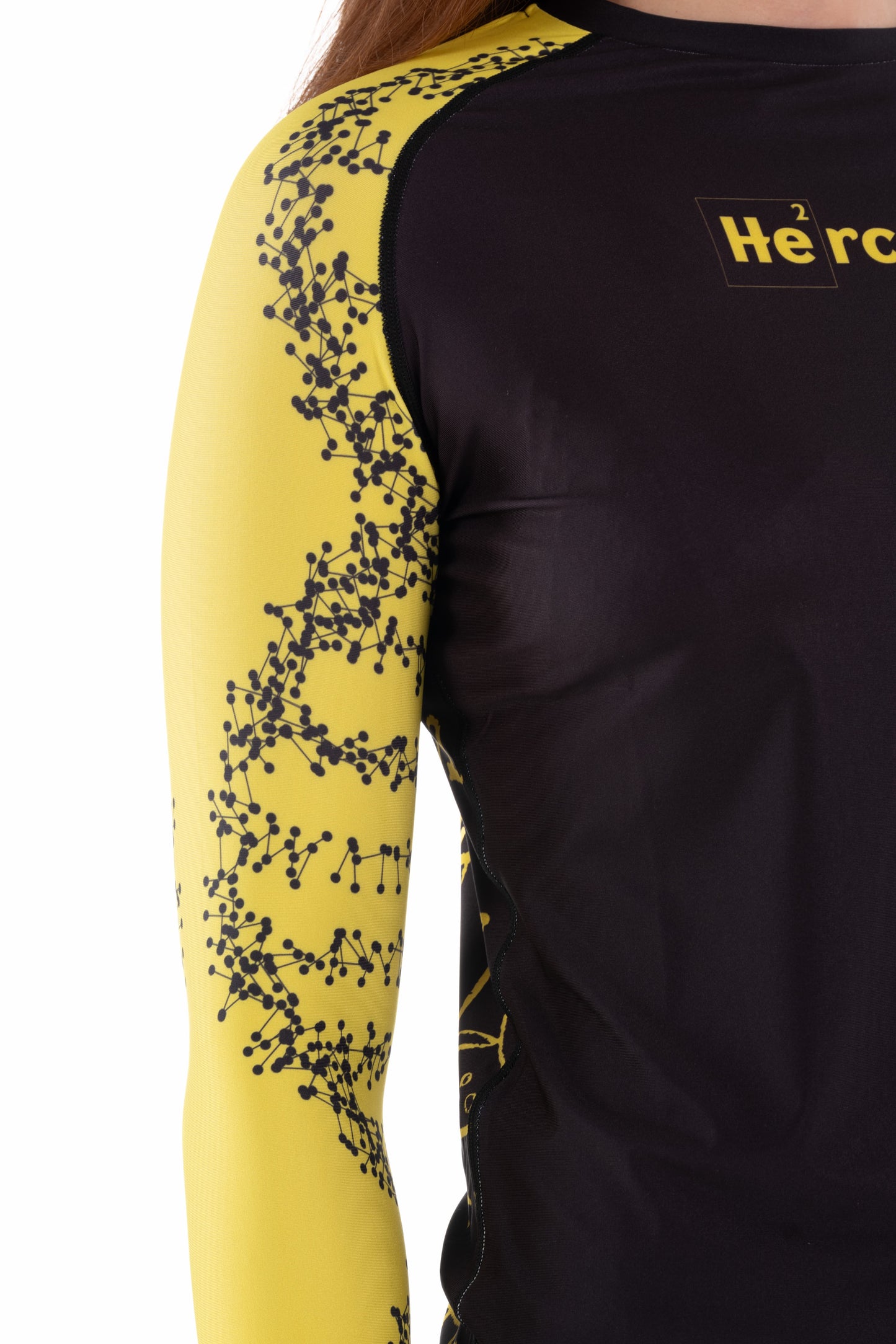 Kadın Uzun Kollu Rashguard – Sarı | MMA ve Antrenmanlar İçin - Hercules