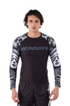 Erkek Uzun Kollu Rashguard – Siyah, Hercules | MMA ve Antrenmanlar İçin - Hercules
