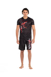 Siyah Unisex Profesyonel Tişört Ve Şort Takımı - Hercules