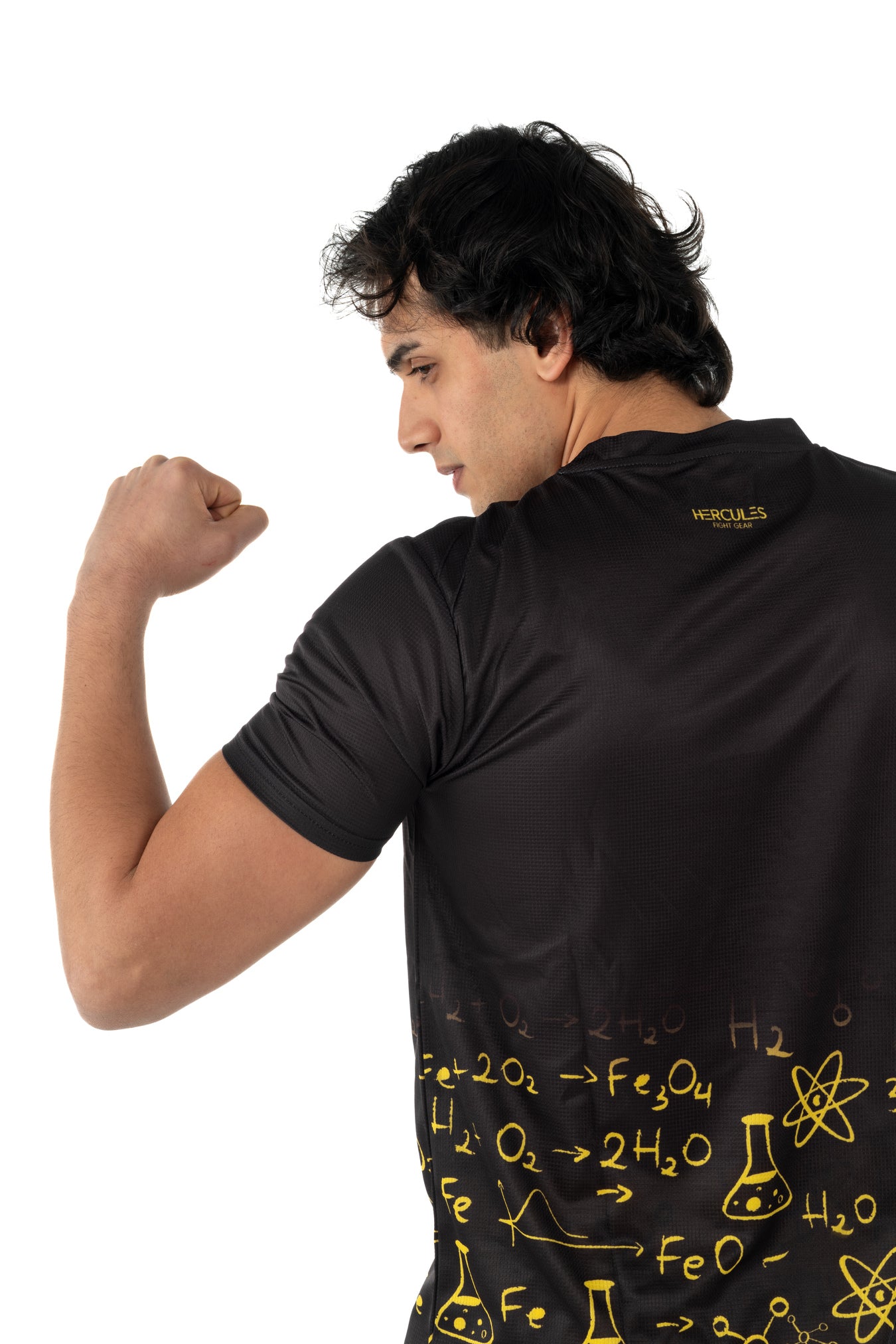 Sarı Unisex Profesyonel Tişört Ve Şort Takımı - Hercules