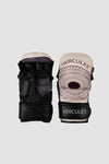Hercules Fight Gear MMA Eldiveni - Desenli Bej Siyah - Profesyonel Grappling & Cage Fighting - Hercules