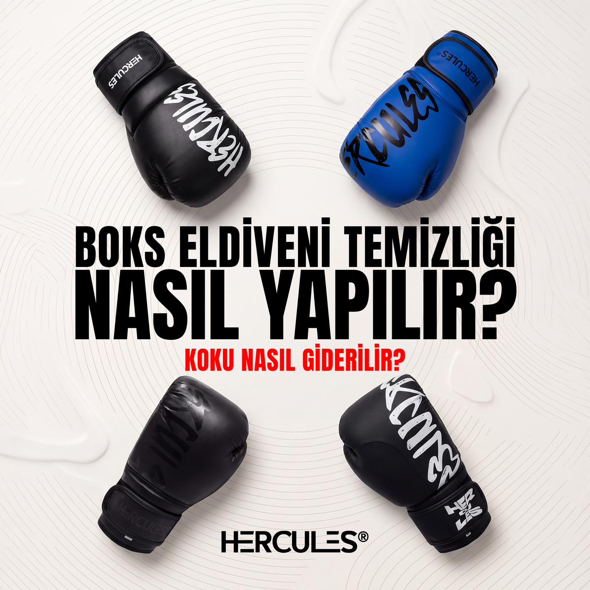 Boks Eldiveni Nasıl Temizlenir? Kokusu Nasıl Çıkar?