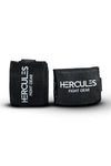 Profesyonel Siyah Baskılı Boks Bandajı - Hercules