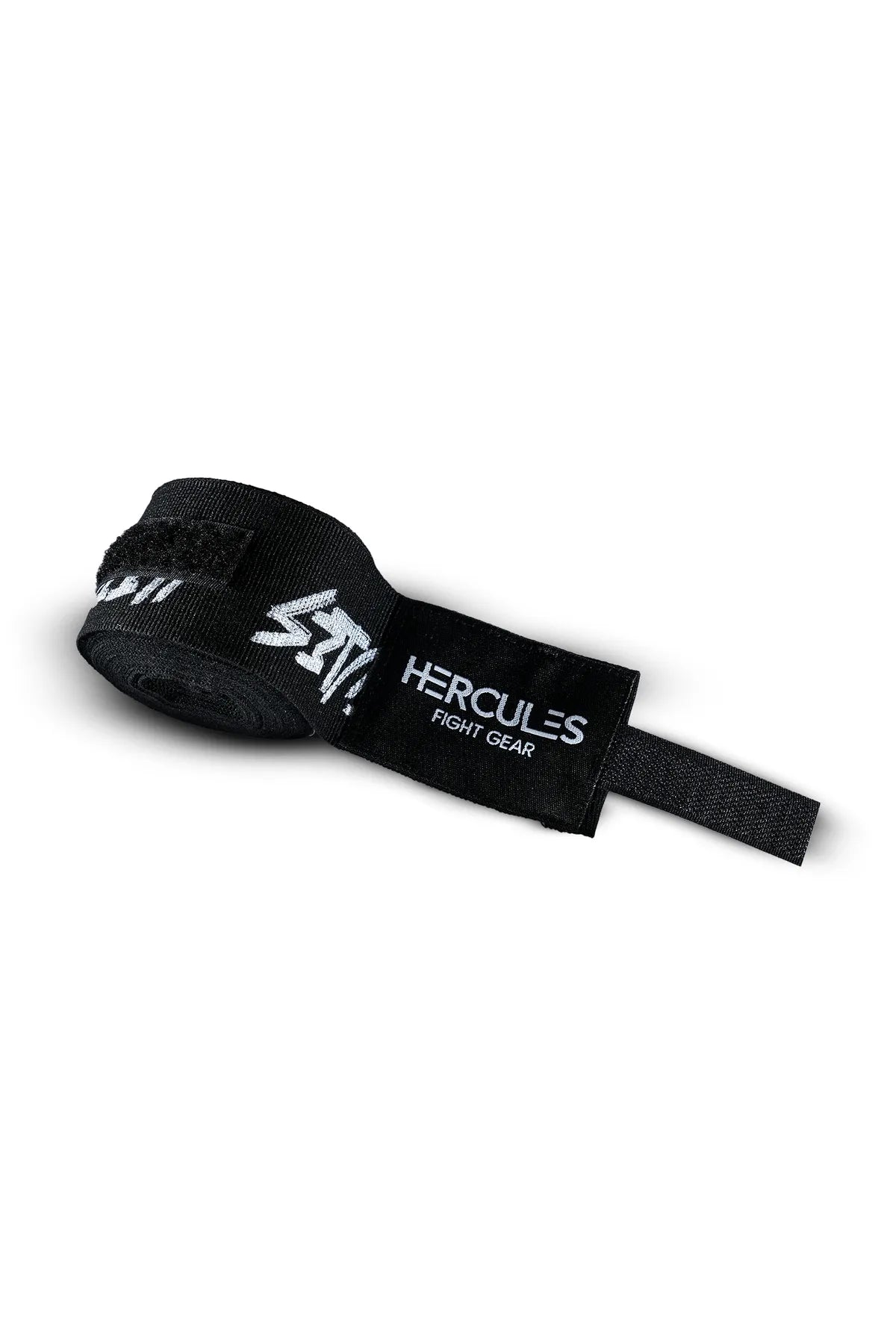 Profesyonel Siyah Baskılı Boks Bandajı - Hercules