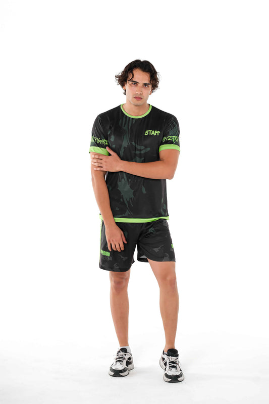 GREEN STAFF T-Shirt & Short