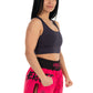 Siyah Crop Atlet v1