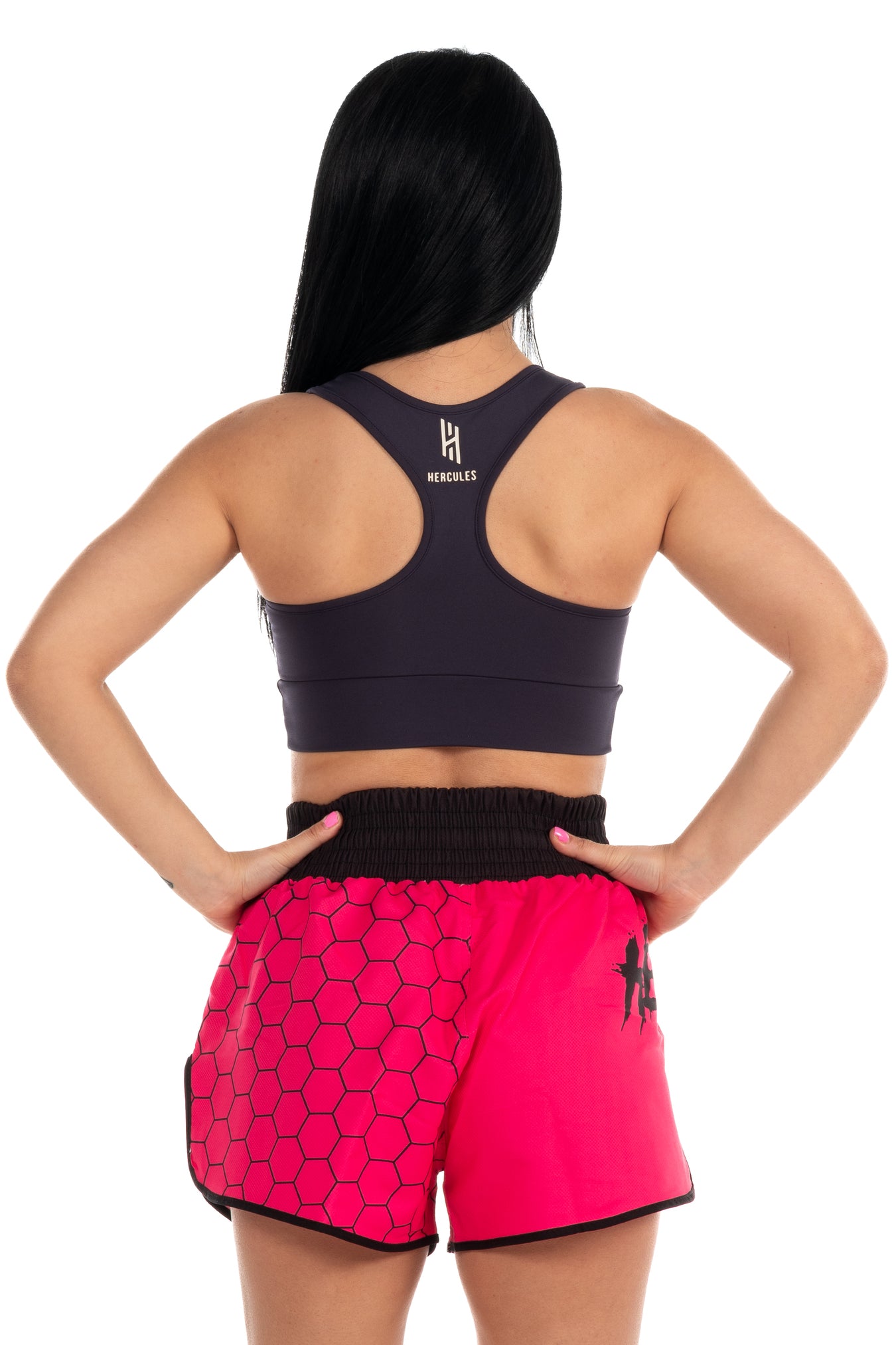 Siyah Crop Atlet v1