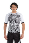 Beyaz Kısa Kollu Rashguard