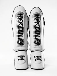 Hercules AIGIS 1.2 Beyaz Çiçek Desenli Kaval Koruyucu | Shin Guard