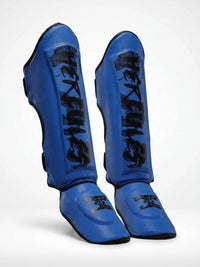Hercules AIGIS 1.2 Mavi Çiçek Desenli Kaval Koruyucu | Shin Guard