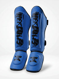 Hercules AIGIS 1.2 Mavi Çiçek Desenli Kaval Koruyucu | Shin Guard