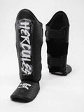 Hercules AIGIS 1.2 Siyah Çiçek Desenli Kaval Koruyucu | Shin Guard