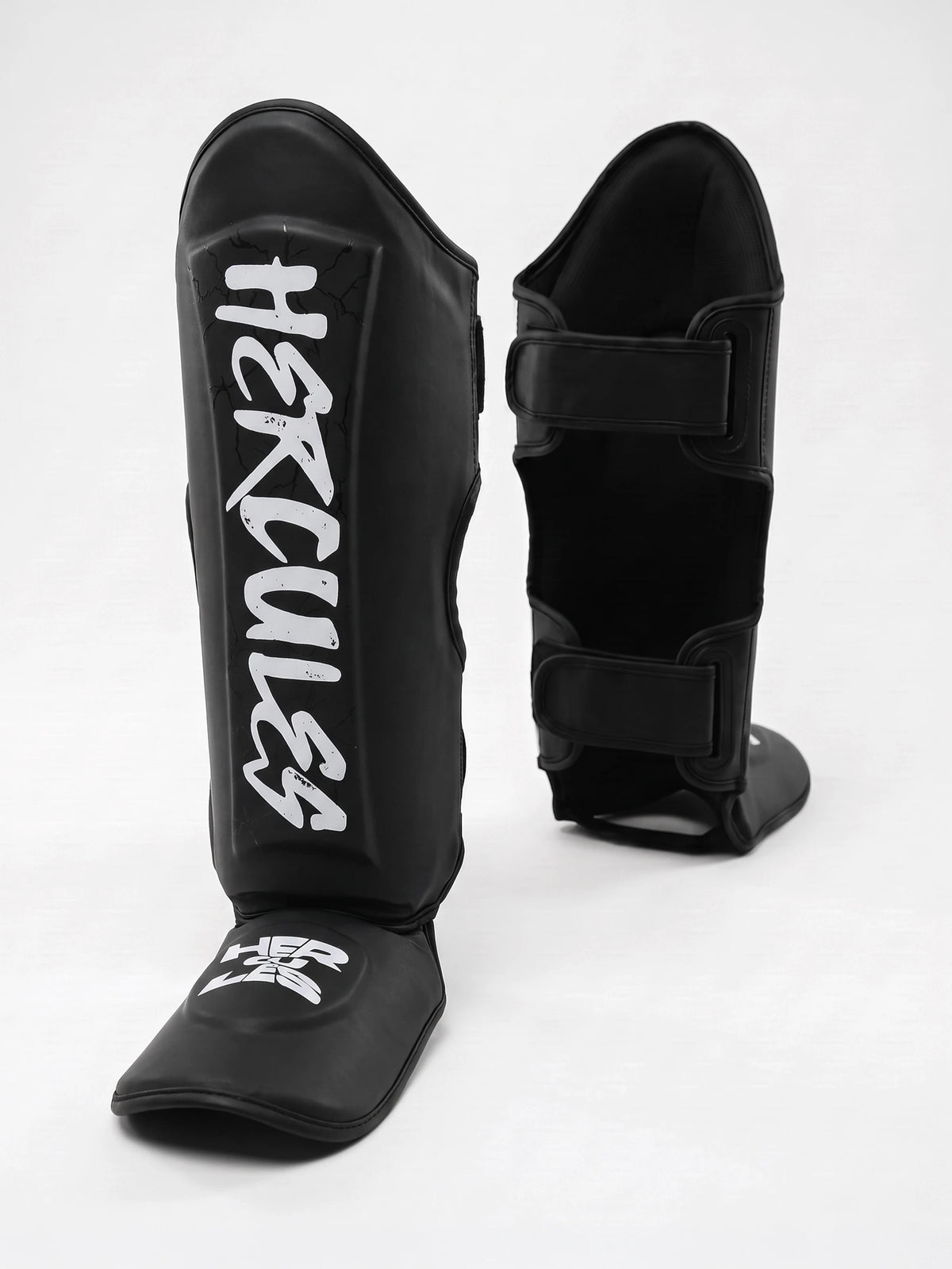 Hercules AIGIS 1.3 Siyah Şimşek Desenli Kaval Koruyucu | Shin Guard