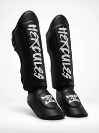 Hercules AIGIS 1.3 Siyah Şimşek Desenli Kaval Koruyucu | Shin Guard
