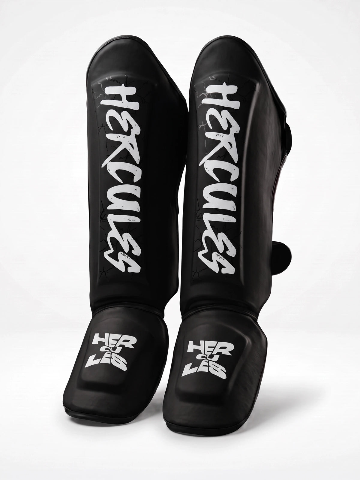 Hercules AIGIS 1.3 Siyah Şimşek Desenli Kaval Koruyucu | Shin Guard