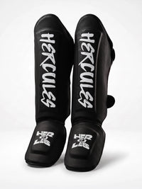 Hercules AIGIS 1.3 Siyah Şimşek Desenli Kaval Koruyucu | Shin Guard