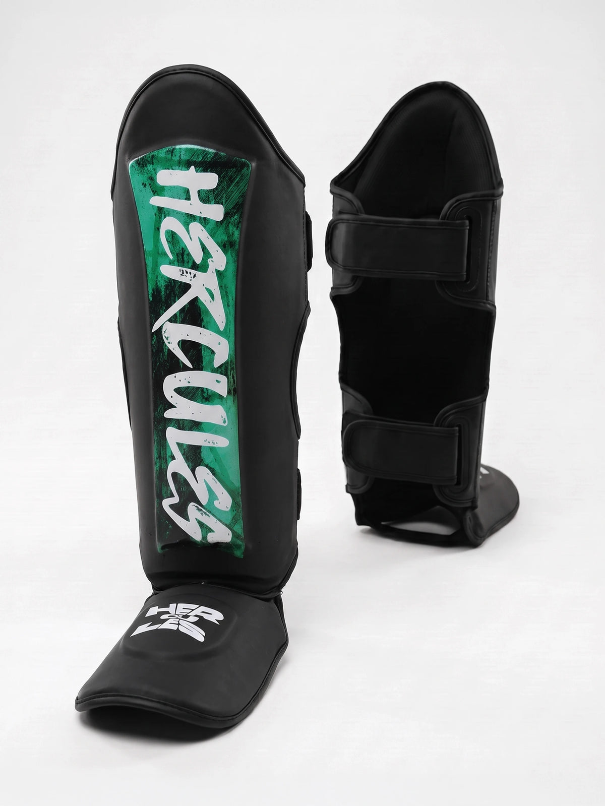 Hercules AIGIS 1.5 Siyah Yeşil Desenli Kaval Koruyucu | Shin Guard