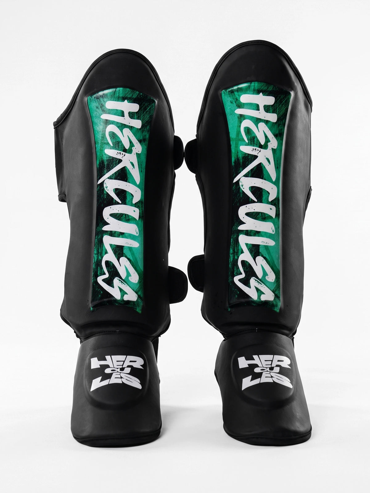 Hercules AIGIS 1.5 Siyah Yeşil Desenli Kaval Koruyucu | Shin Guard