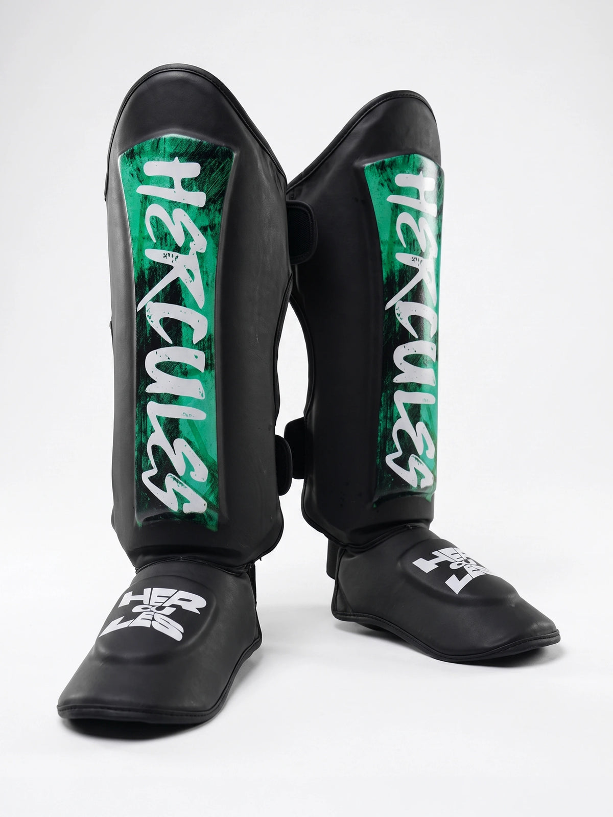Hercules AIGIS 1.5 Siyah Yeşil Desenli Kaval Koruyucu | Shin Guard