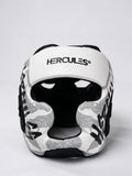 Hercules Fight Gear Kafa Koruyucu - Beyaz Çiçek Desenli - Boks, MMA, Kickboks