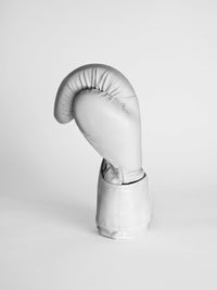 Hercules Beyaz Siyah Profesyonel Boks ve Kickboks Eldiveni