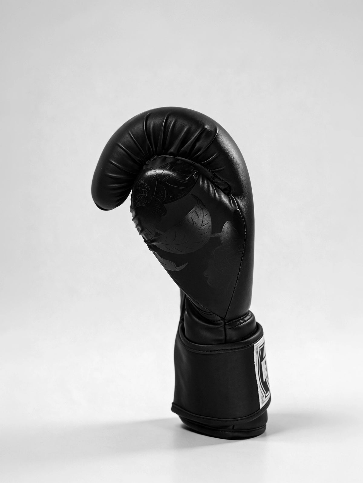 Hercules Fight Gear EVO 1.8 Siyah Çiçek Desenli Profesyonel Boks ve Kickboks Eldiveni