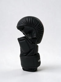 Hercules FIGHT IQ 1.4 Siyah Kurukafa Desenli MMA Eldiveni