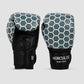 Hercules Fight Gear Desenli Mavi Beyaz Boks, Kickboks Eldiveni - Profesyonel Antrenman İçin - Hercules