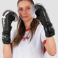 Hercules Fight Gear Ejderha Desenli Siyah Boks, Kickboks Eldiveni - Profesyonel Antrenman İçin - Hercules