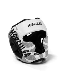 Hercules KORX 1.4 Beyaz Çiçek Desenli Kafa Koruyucu