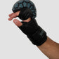 Hercules Fight Gear MMA Eldiveni - Desenli Siyah Mavi - Grappling, BJJ, Cage Fighting - Hercules