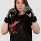 Hercules Fight Gear MMA Eldiveni - Desenli Siyah-Beyaz - Grappling, BJJ, Cage Fighting - Hercules