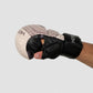 Hercules Fight Gear MMA Eldiveni - Desenli Bej Siyah - Profesyonel Grappling & Cage Fighting - Hercules