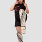 Hercules Fight Gear Kaval Koruyucu - Tribal Desenli Bej - Kickboks, Muay Thai, Taekwondo - Hercules