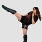 Hercules Fight Gear Kaval Koruyucu - Siyah - Kickboks, Muay Thai, Taekwondo - Hercules