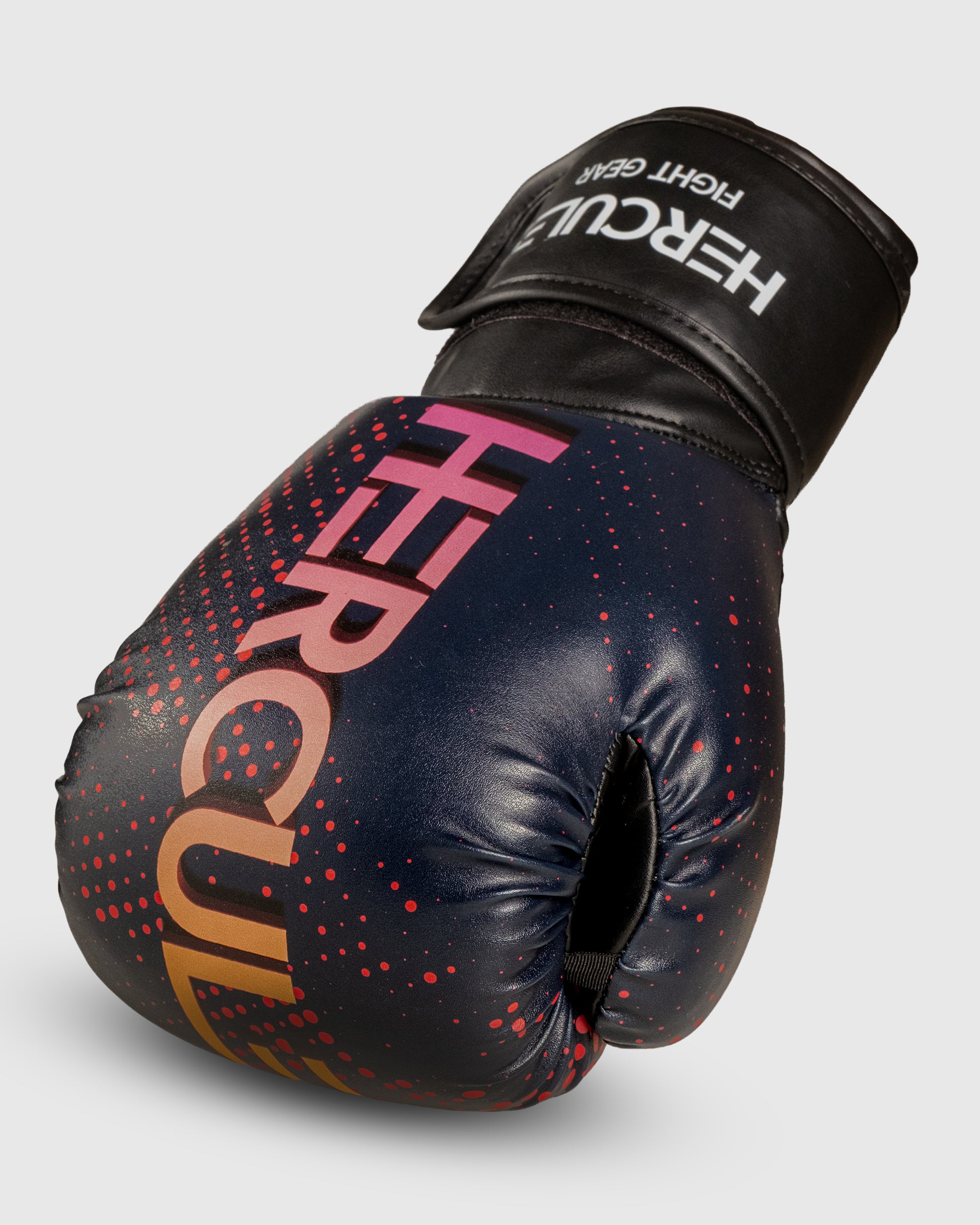 Hercules Fight Gear Profesyonel Lacivert Boks Eldiveni - Hercules