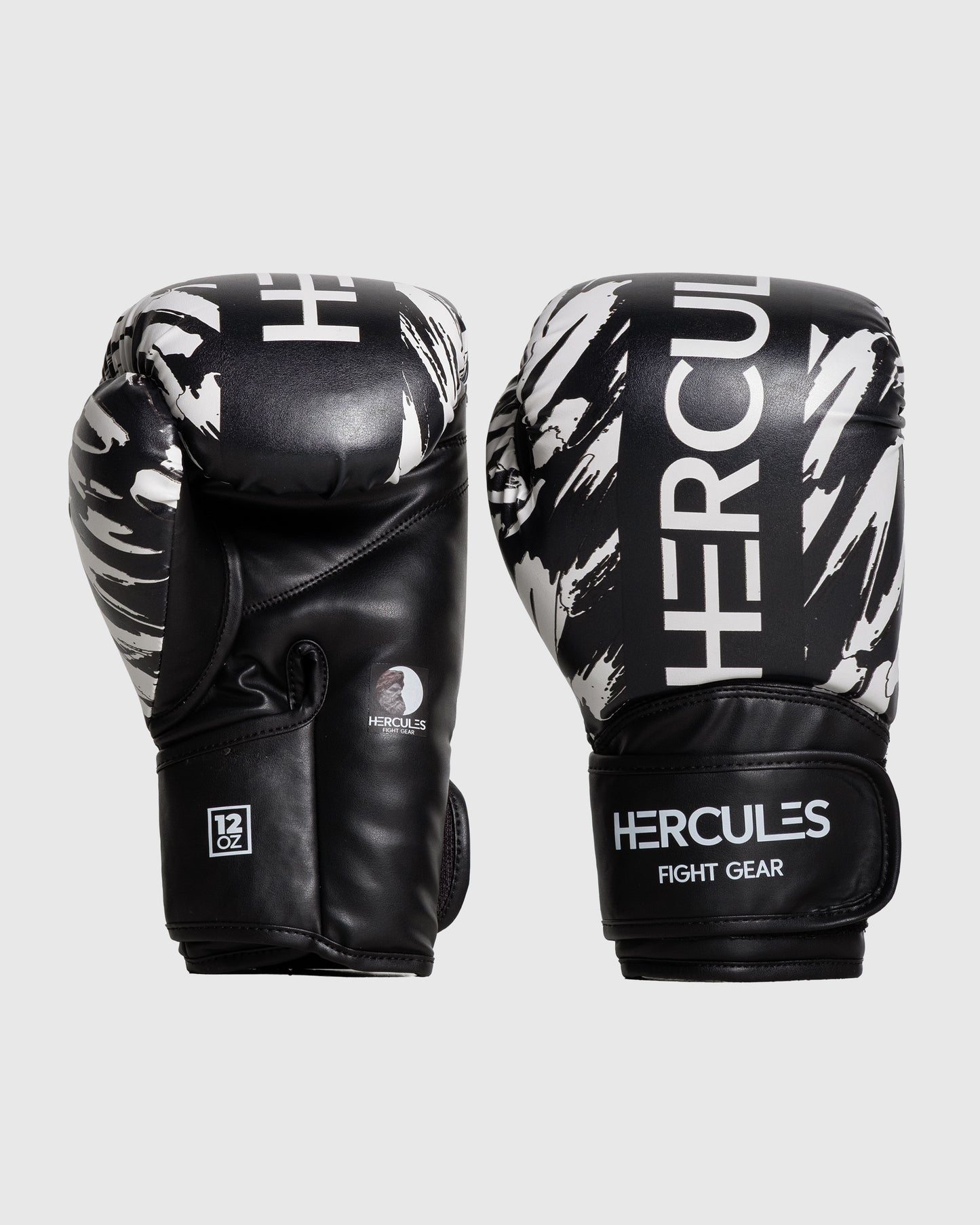 Hercules Fight Gear Profesyonel Siyah Boks Eldiveni - Hercules