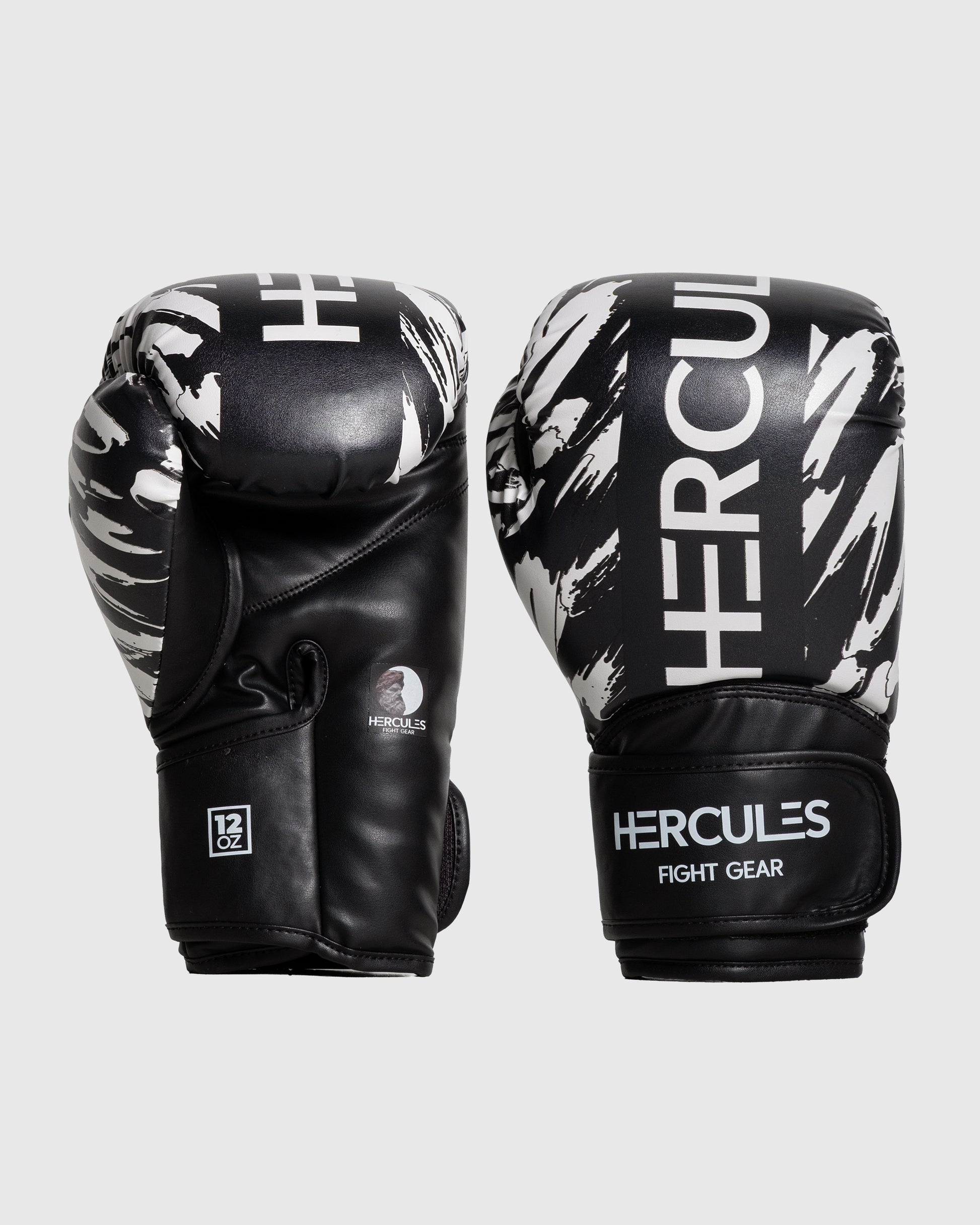 Hercules Fight Gear Profesyonel Siyah Boks Eldiveni - Hercules