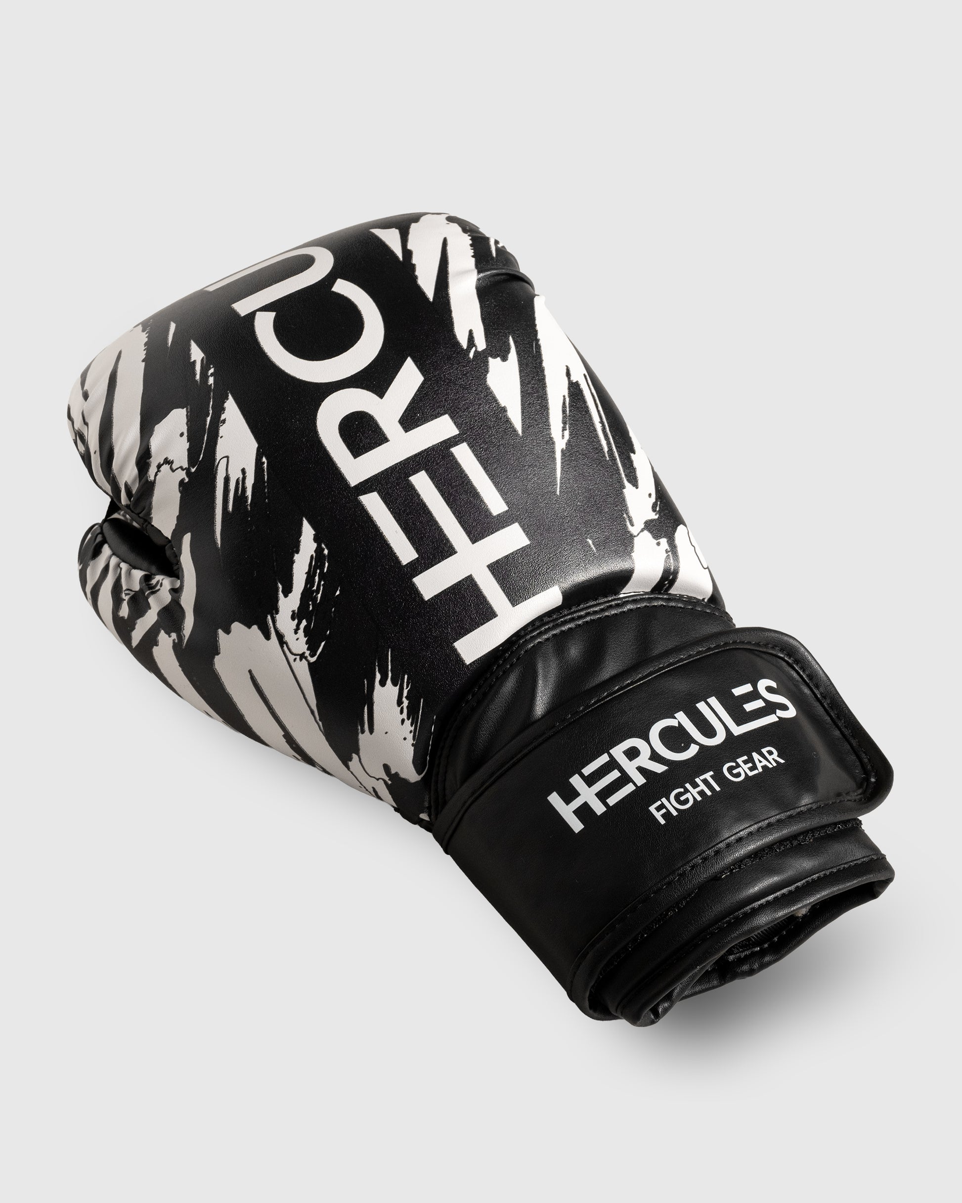 Hercules Fight Gear Profesyonel Siyah Boks Eldiveni - Hercules