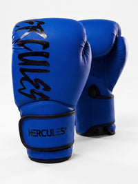 Hercules Mavi Profesyonel Boks ve Kickboks Eldiveni