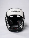 Hercules Fight Gear Kafa Koruyucu - Siyah Kırmızı V2 - Boks, MMA, Kickboks