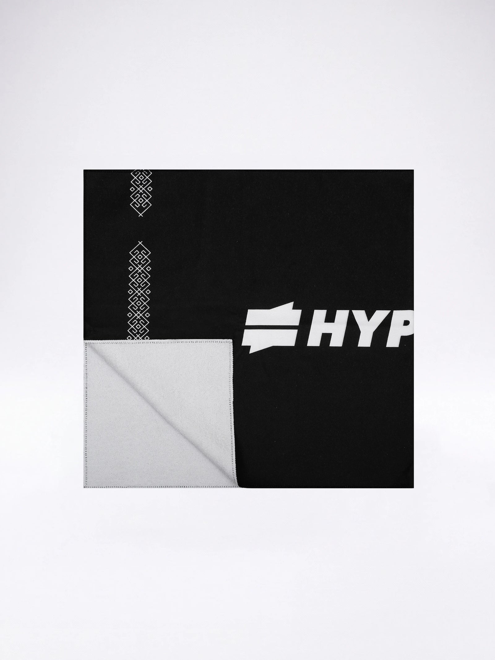 Hercules | HYP Design Spor ve Antreman El Havlusu (Siyah)