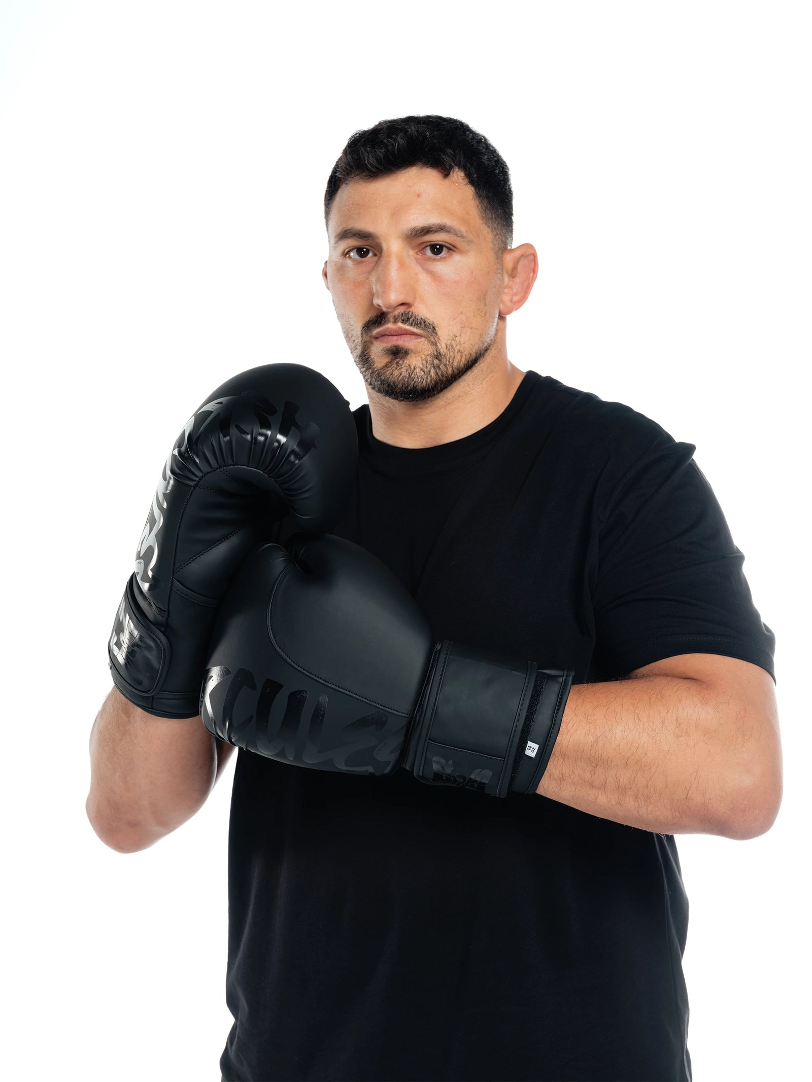 Hercules Fight Gear Black on Black Siyah Boks Eldiveni