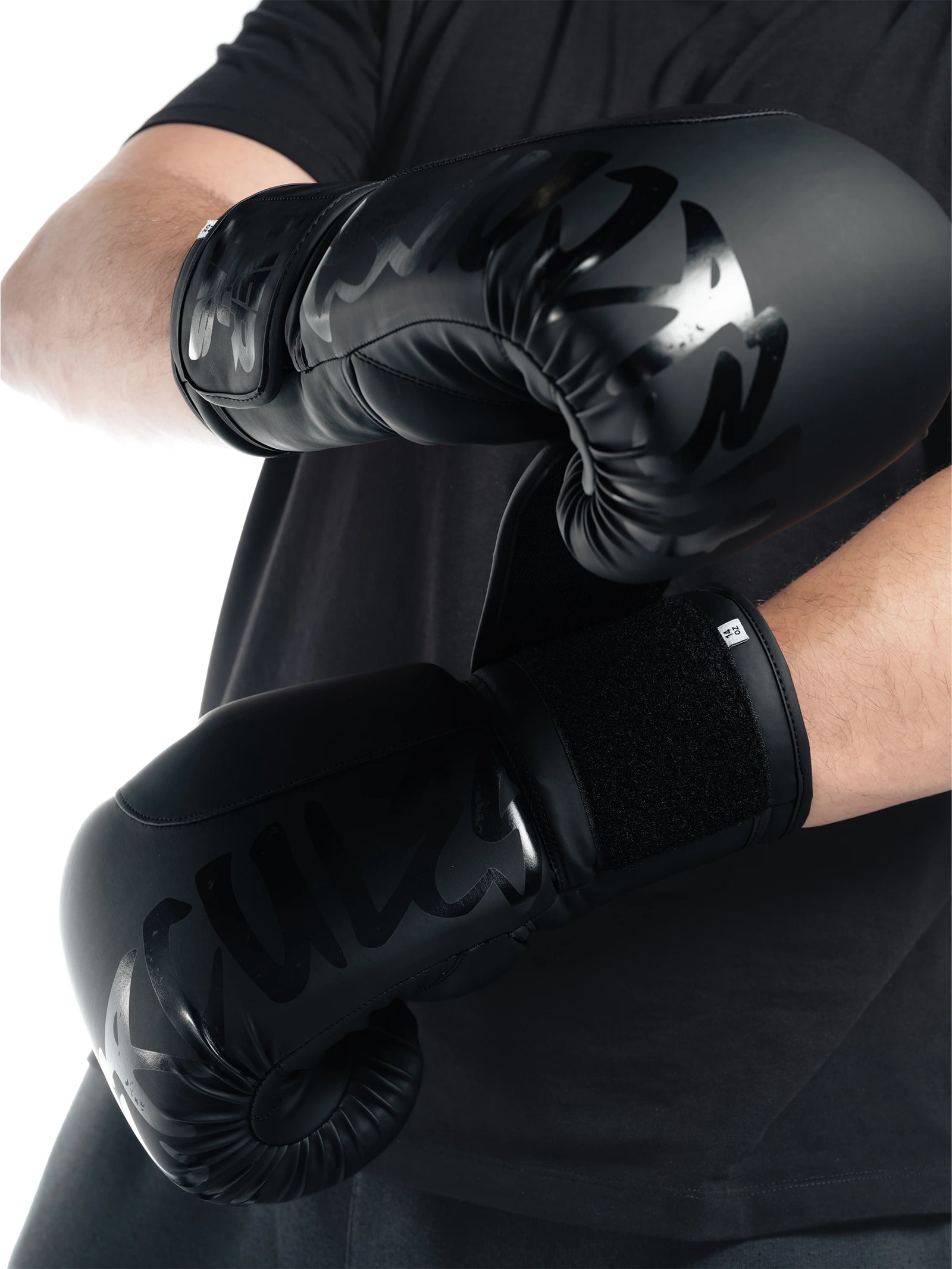 Hercules Fight Gear Black on Black Siyah Boks Eldiveni