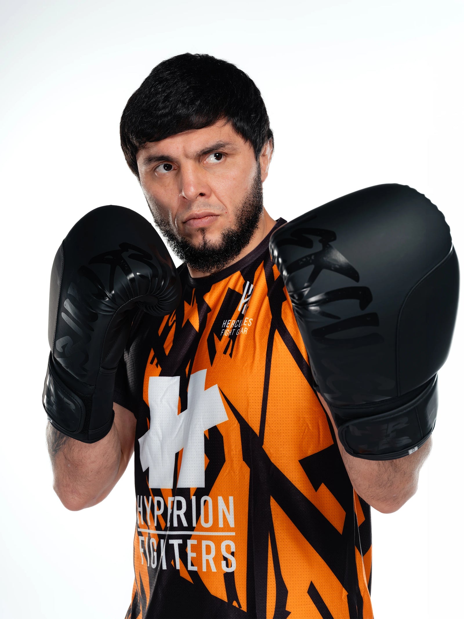 Hercules Fight Gear Black on Black Siyah Boks Eldiveni