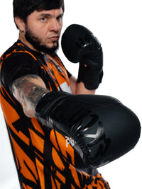 Hercules Fight Gear Black on Black Siyah Boks Eldiveni