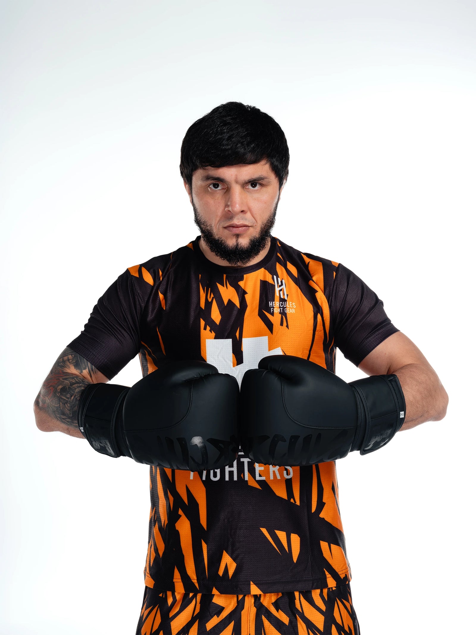 Hercules Fight Gear Black on Black Siyah Boks Eldiveni