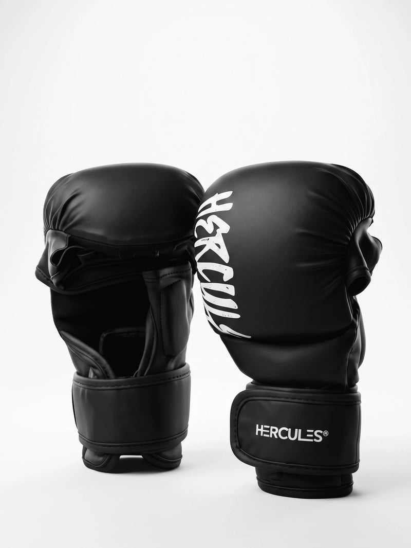 Hercules Siyah Profesyonel MMA Eldiveni